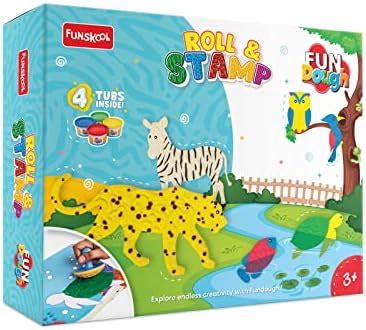 Funskool-Fundough Playset Fast Food, 23 molds to make you won version ...