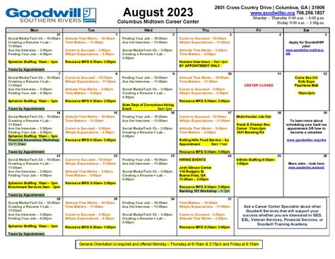 What's Happening — Goodwill Southern Rivers