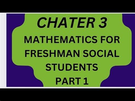 Maths Freshman Course Unit 3 Part 1 的图像结果