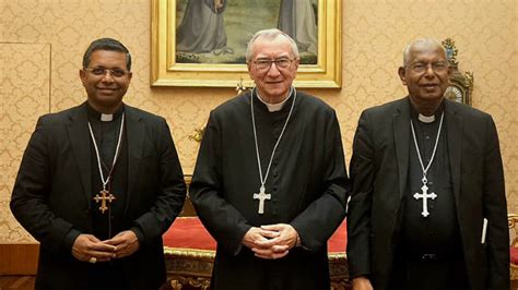 Archbishop Andrews Thazhath, CBCI President Meets Vatican Secretary of ...