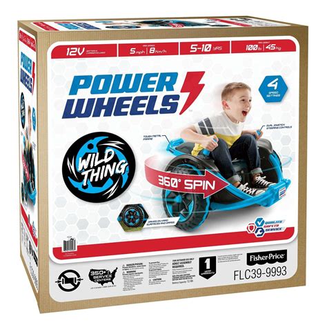 Power Wheels Wild Thing, Blue Ride-On Vehicle - Walmart.com | Power ...