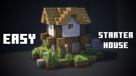 Image result for Minecraft Small Starter House Tutorial