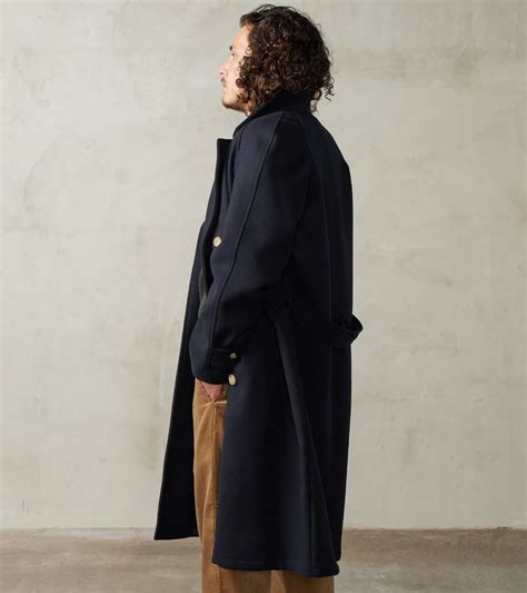 Mens Wool Trench Coat