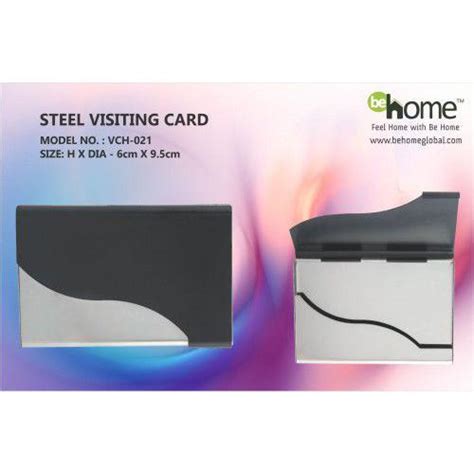 BeHome Steel Visiting Card VCH-021 in bulk for corporate gifting ...
