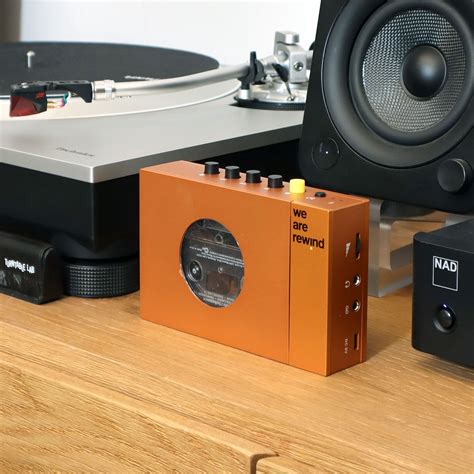 We Are Rewind: Portable Cassette Player w/ Bluetooth — TurntableLab.com