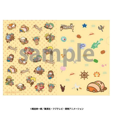 YURUTTO ONE PIECE A4 Clear File Set of 2 | Authentic Japanese ONE PIECE ...
