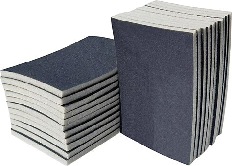 Amazon.com: SACKORANGE 20 PCS 3 x 4 Inch 3000 Grit Sanding Sponge ...
