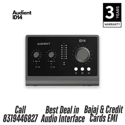 Buy Audient ID14 MKII Audio Interface Best Price Order Now