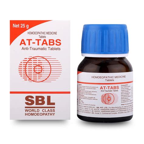 Buy SBL's AT TABS - 25 GM |Pack Of 1| Online at Low Prices in India ...