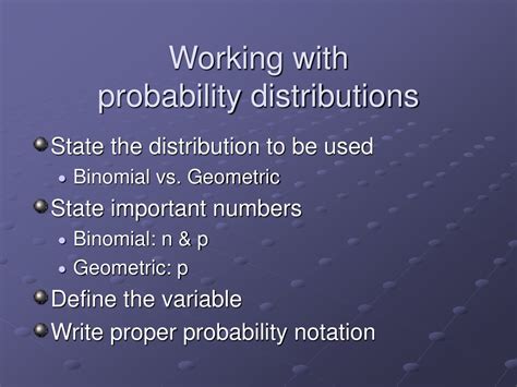 Geometric Vs Binomial Distribution