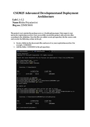 LAB Activity - important - Software Engineering - LAB ACTIVITY 1(A) CSI ...