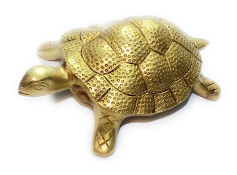 DLT®Vastu Tortoise Brass Turtle Sculpture Showpiece, God Antique ...