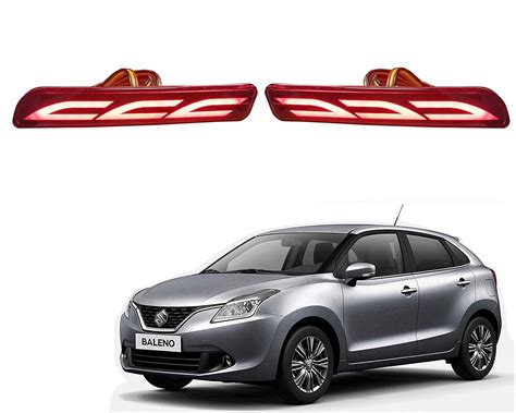 WolkomHome Rear Bumper Reflector Light DRL- Light Brake Light Type G ...