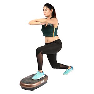 Lifelong LLM234 Crazyfit Vibration Plate Massager Machine for Full Body ...