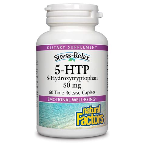 Buy Natural Factors, Stress-Relax 5-HTP 50 mg, ceutical-Grade ...