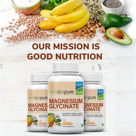 Alpspure Nutra Magnesium Glycinate Capsules