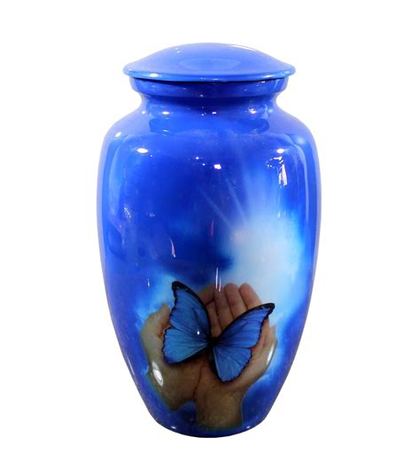 eSplanade Cremation Urn Memorial Human Ashes Container Jar Pot | Burial ...