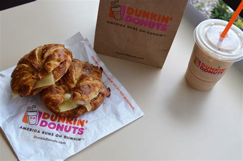 Dunkin' Donuts Debuts New Pretzel Croissant Breakfast Sandwich!