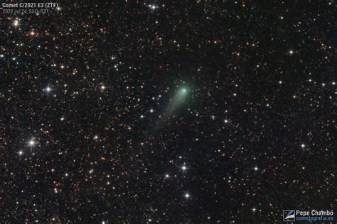 Cometa C/2021 E3 (ZTF), 24-Jul-2022 - Cometografía