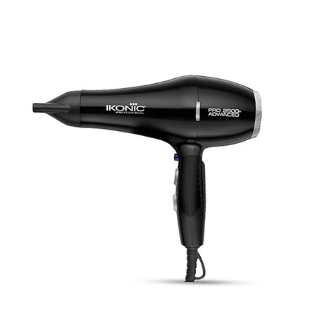 Justdun | Ikonic 2500+ Advanced Professional Hair Dryer Black 2800W ...