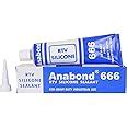 anabond 666 rtv silicone sealent, clear, 100 gms : Amazon.in ...