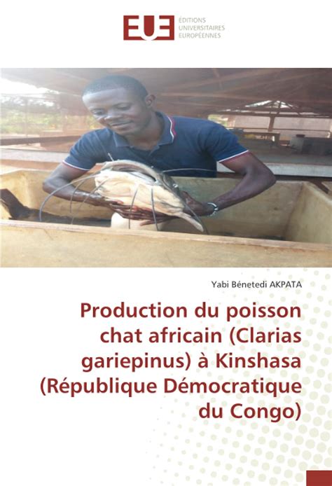 Buy Production du poisson chat africain (Clarias gariepinus) à Kinshasa ...