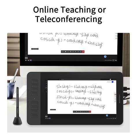 Buy Digital Graphic Drawing Tablet with Screen Pen Display 8 Shortkey ...