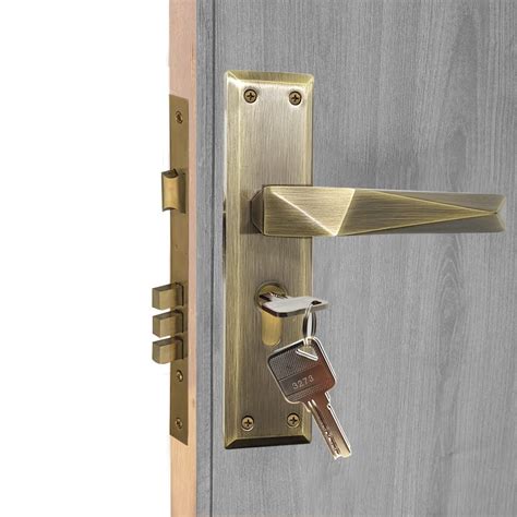 Volo Heavy Duty Mortise Main Door Lock | Bedroom Door Lock Set 8" with ...