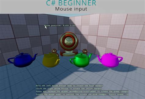 Image result for Lesson 16 Mouse Input Code