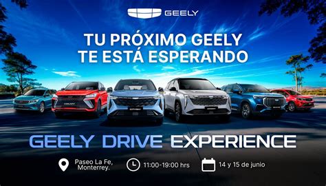 Test Drive Geely , Paseo La Fe, San Nicolas De Los Garza, 14 June to 15 ...
