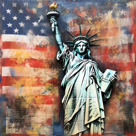 Statue Of Liberty Art Print Free Stock Photo - Public Domain Pictures