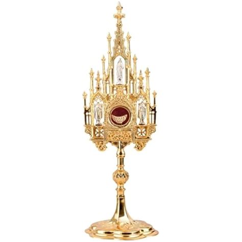MRB Reliquary neo-gothic monstrance two angels and India | Ubuy