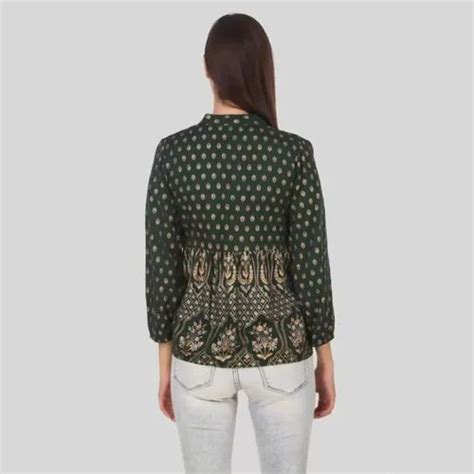 Full Sleeve Top - Pink Full Sleeves Women Top Manufacturer from New Delhi