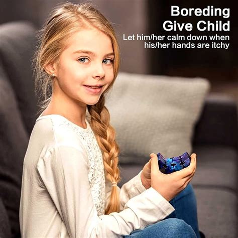 Buy Keyile Infinity Cube 3 Pieces Fidget Cube Toy Set, Stress Anxiety ...