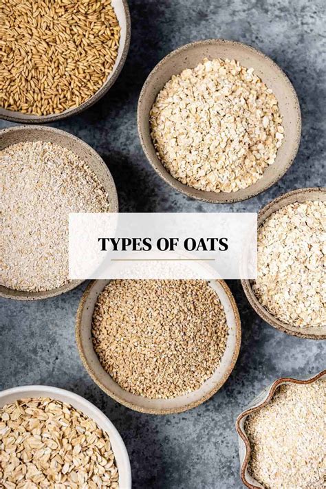 Types of oats – Artofit