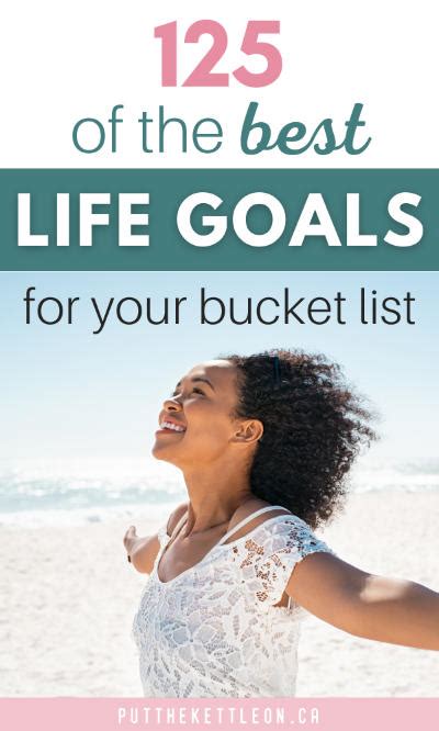 Image result for Life Goals Examples