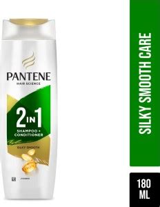 PANTENE Hair Science 2in1 Silky Smooth Shampoo+Conditioner (180 ml ...