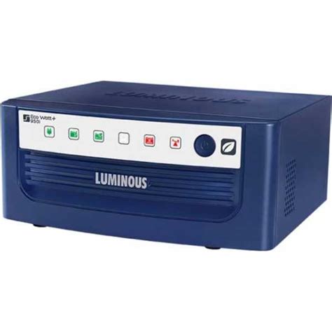 Luminous Eco Watt Plus 950i Square Wave Inverter Price in India, Specs ...
