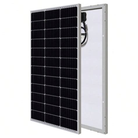 Mighty Max 100 W 12V Monocrystallin E Solar Panel For Charging Boat ...