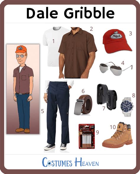 Dale Gribble Costume - Quda Halloween