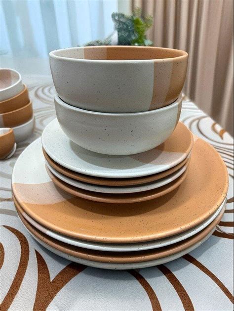 Desert Glow Dining Collection – Grey Pottery