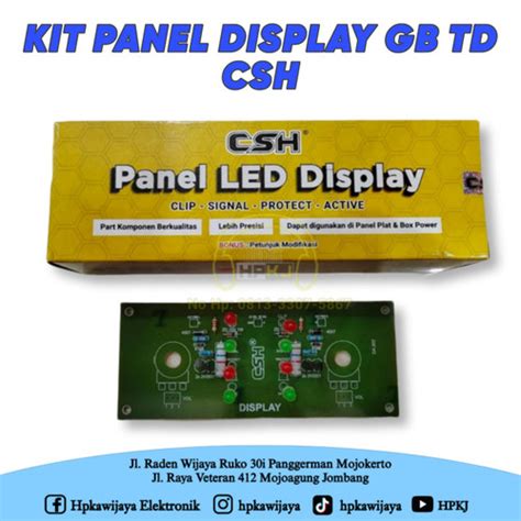 Jual KIT CSH PANEL DEPAN PA GB TD LENGKAP kit display box csh lengkap ...