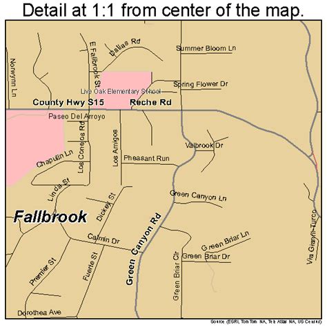 Image result for Fallbrook CA Map