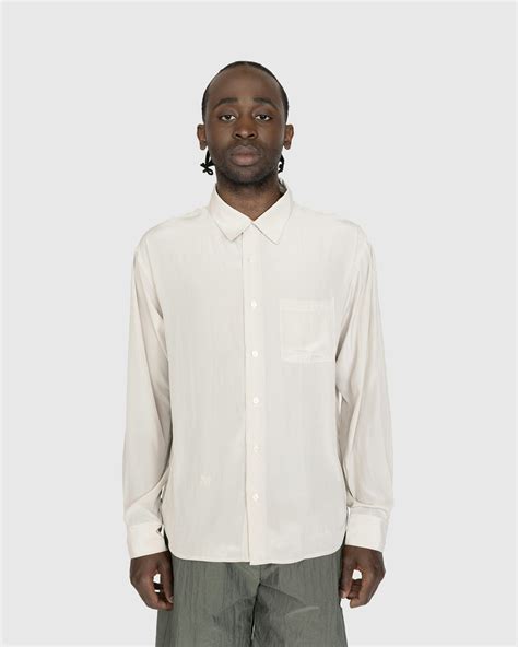 Highsnobiety - Lightweight Long-Sleeve Shirt Beige