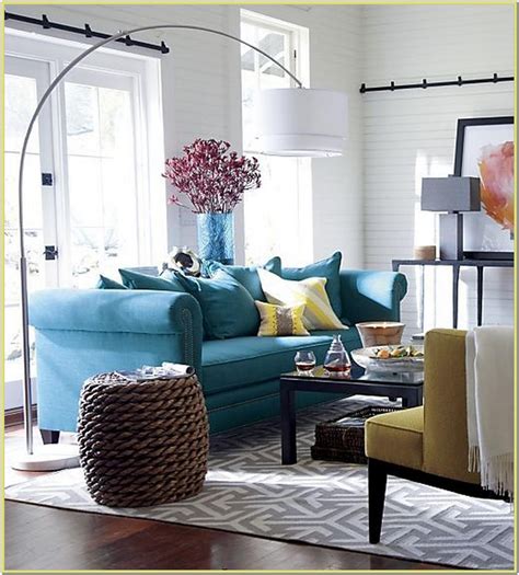 Floor Lamps Behind Sectional Sofas | Baci Living Room