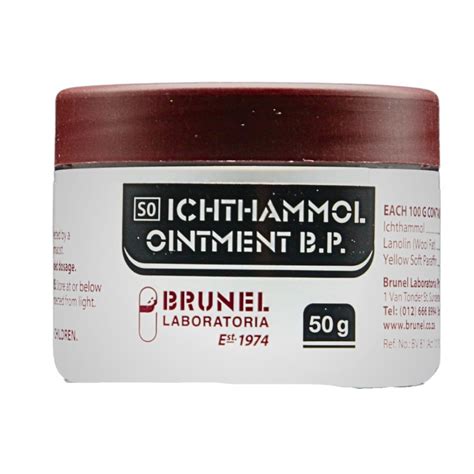 BRUNEL ICHTHAMMOL 50G