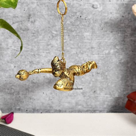 Ascension Flying Hanuman ji Balaji Idol Hanging Idol for Door Wall ...