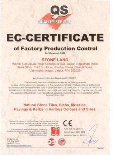 Stone Land Private Limited - Quality