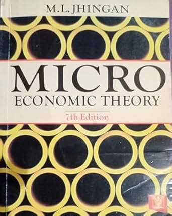 Micro Economics Theory By ML Jhingan (Second Hand & Used Book) (S) : ML ...