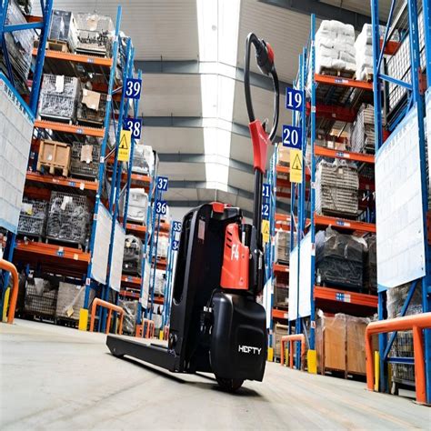 Hefty Heavy-Duty Electric Pallet Truck – Halozon Online Services